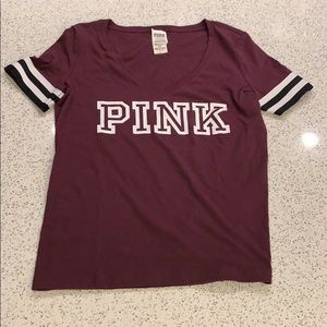NWT VS PINK TEE SIZE S